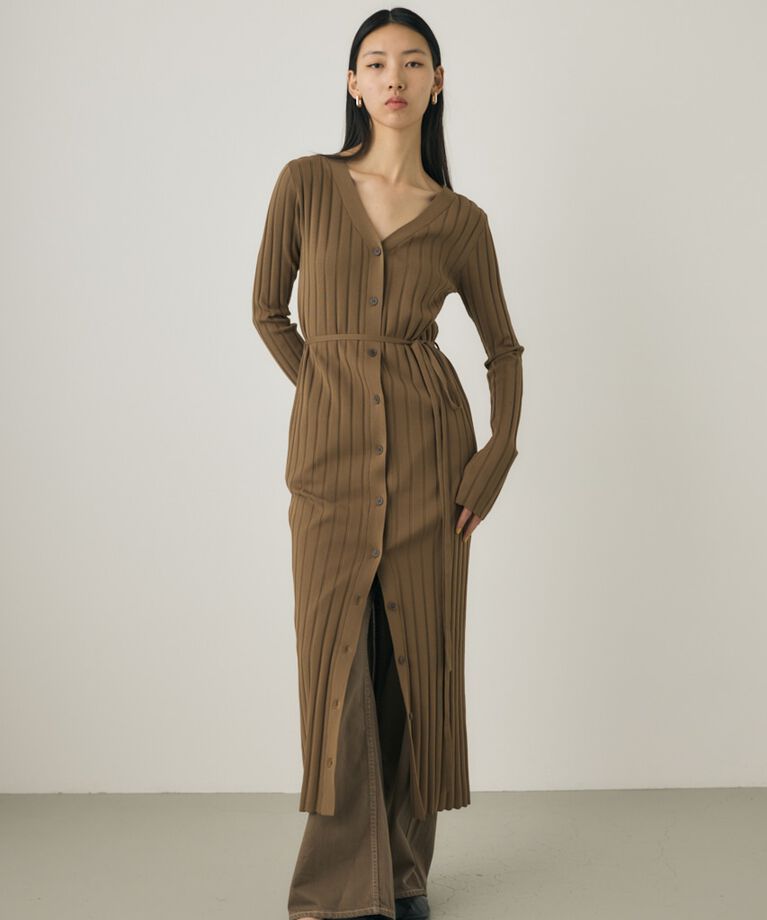 MOUSSY「2WAYニットワンピース　リサイクルポリエステル使用」|ワンピース|KHA