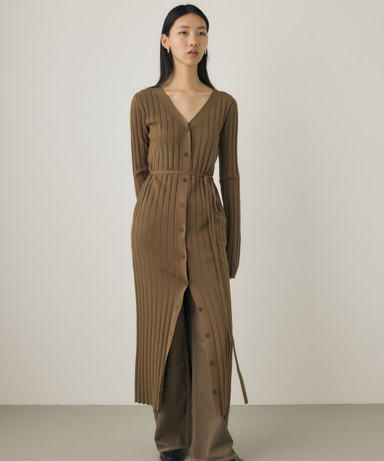 MOUSSY「2WAYニットワンピース　リサイクルポリエステル使用」|ワンピース|
