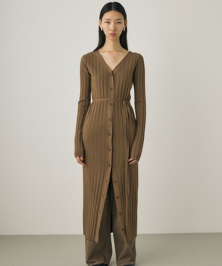 MOUSSY「2WAYニットワンピース　リサイクルポリエステル使用」|ワンピース|