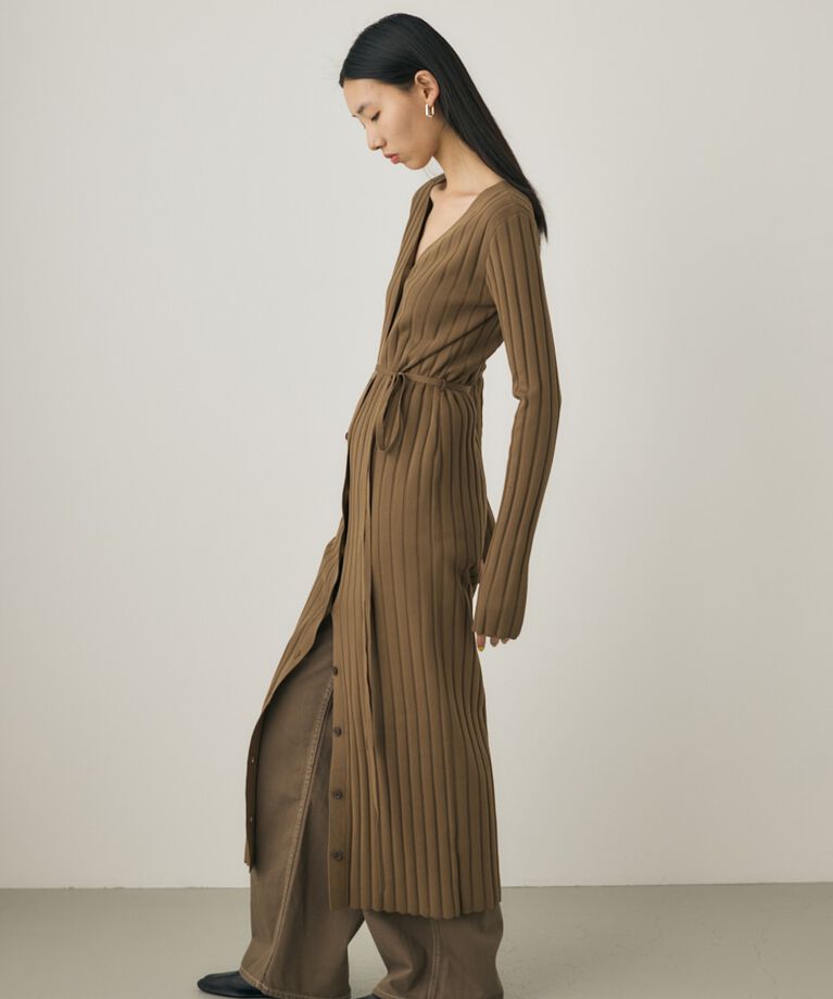 MOUSSY「2WAYニットワンピース　リサイクルポリエステル使用」|ワンピース|