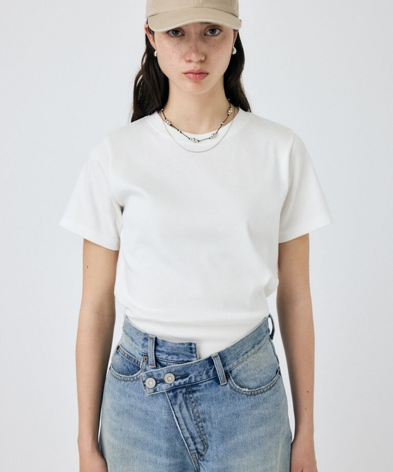 MOUSSY「SUVIN GIZA  CN TEE」|Tシャツ・カットソー|