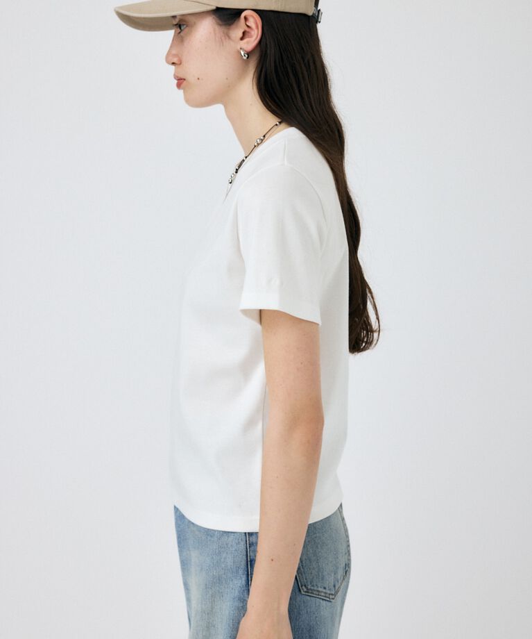 MOUSSY「SUVIN GIZA  CN TEE」|Tシャツ・カットソー|