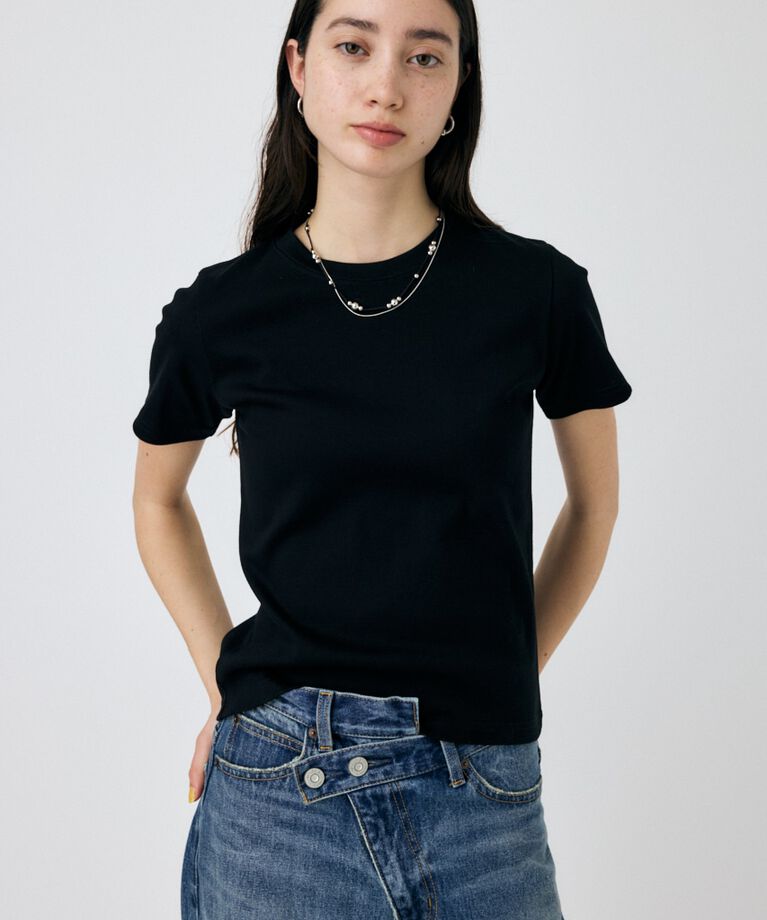 MOUSSY「SUVIN GIZA  CN TEE」|Tシャツ・カットソー|