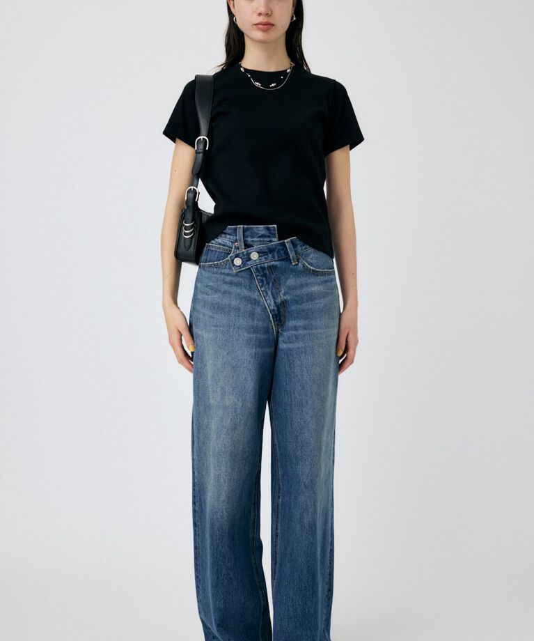 MOUSSY「SUVIN GIZA  CN TEE」|Tシャツ・カットソー|