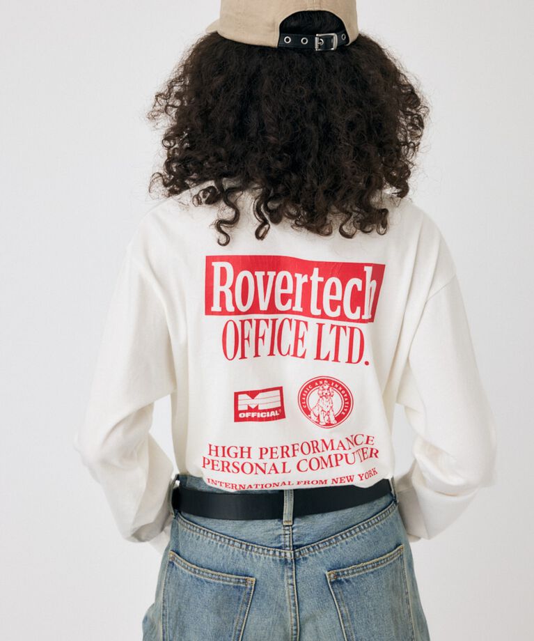 MOUSSY「COMPANY ロングスリーブTEE」|Tシャツ・カットソー|WHT