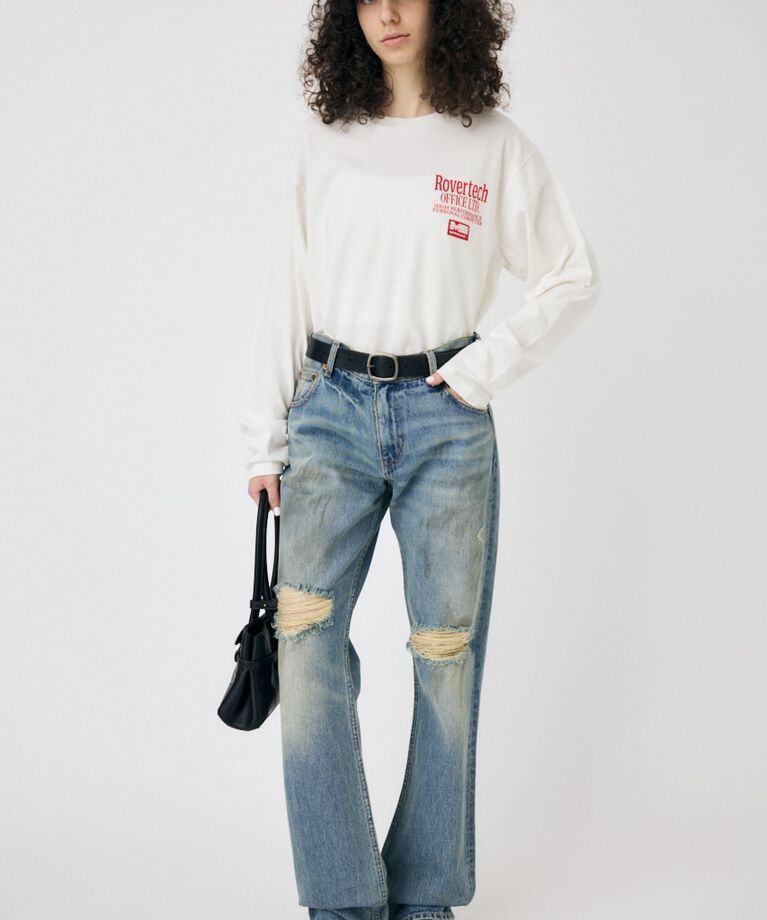 MOUSSY「COMPANY ロングスリーブTEE」|Tシャツ・カットソー|