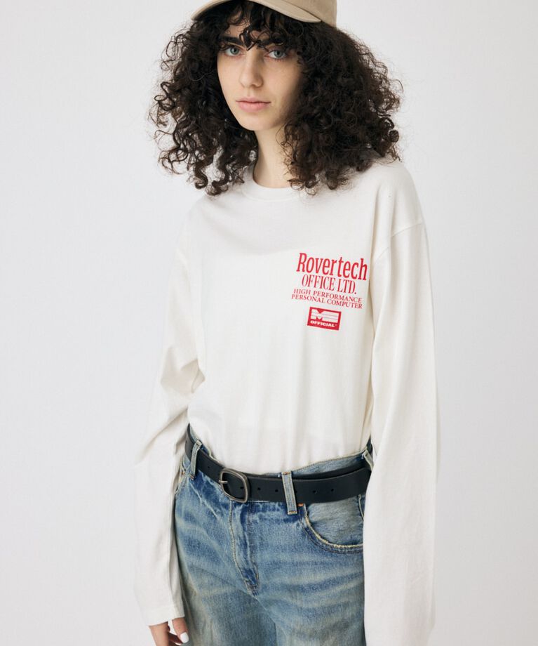 MOUSSY「COMPANY ロングスリーブTEE」|Tシャツ・カットソー|