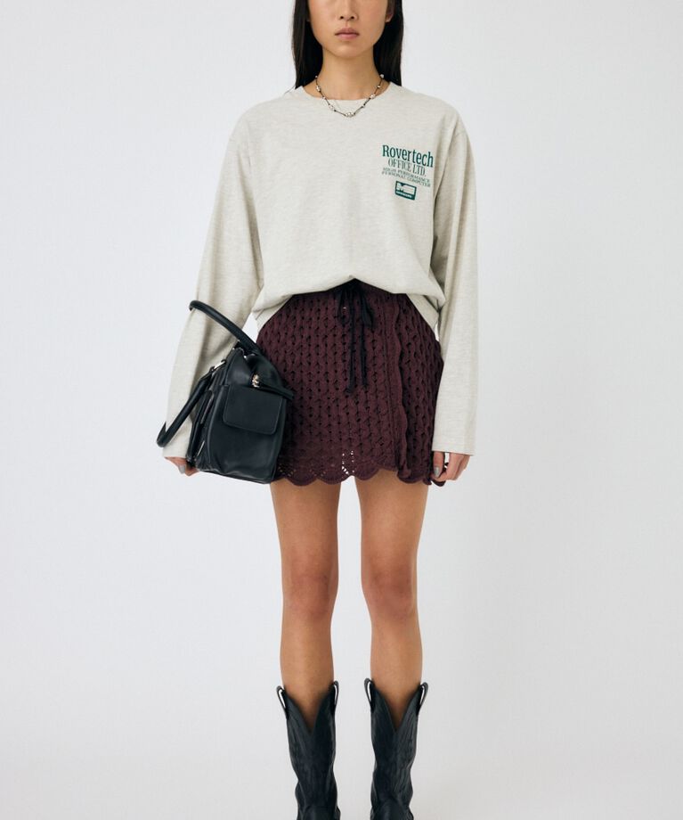 MOUSSY「COMPANY ロングスリーブTEE」|Tシャツ・カットソー|