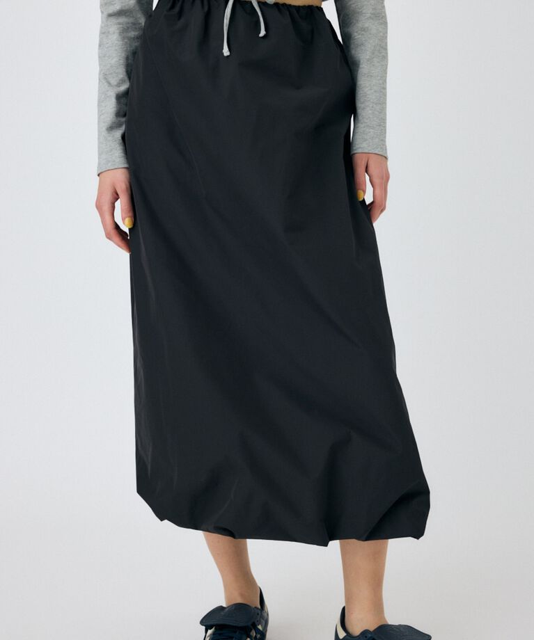 MOUSSY「BALLOON MIDI スカート」|スカート|BLK