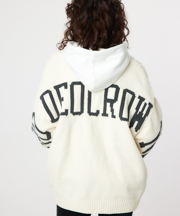 RODEO CROWNS「ロゴモールニットトッパー」|カーディガン|