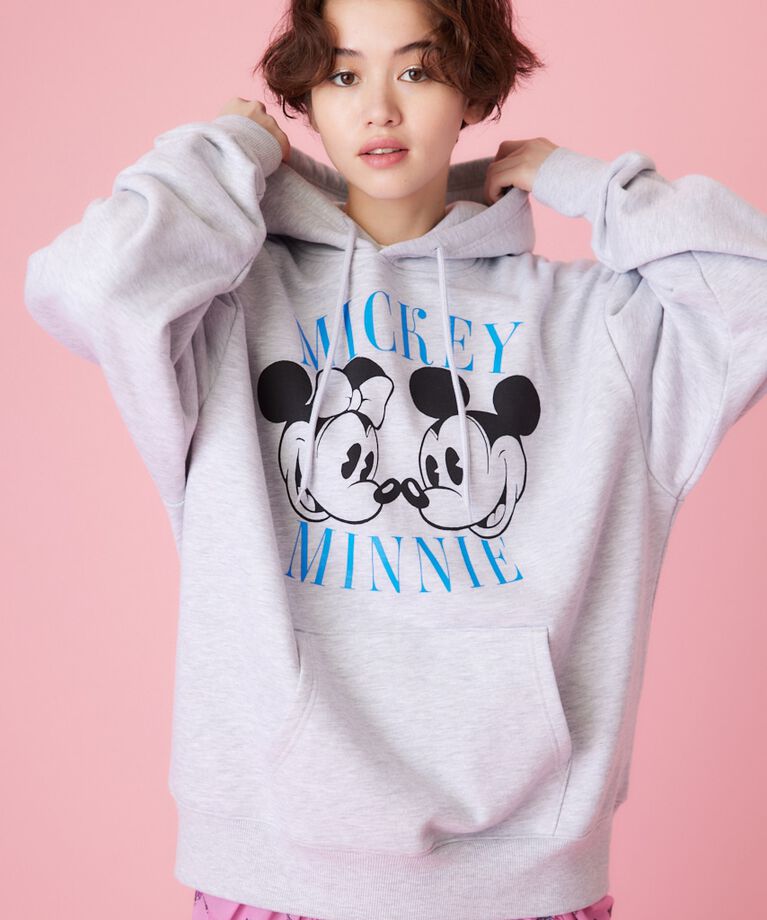 RODEO CROWNS「(ミッキー＆ミニー)スウェットパーカー」|パーカー|T.GRY