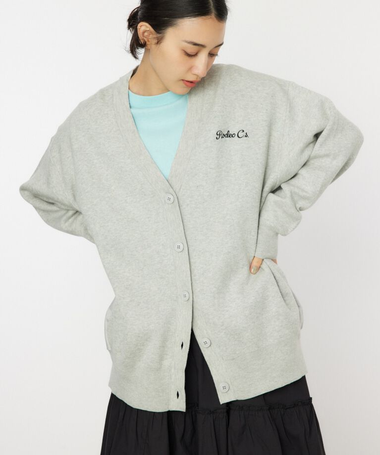 RODEO CROWNS「スウェットライクドッキングニットカーディガン」|カーディガン|L/T.GRY1
