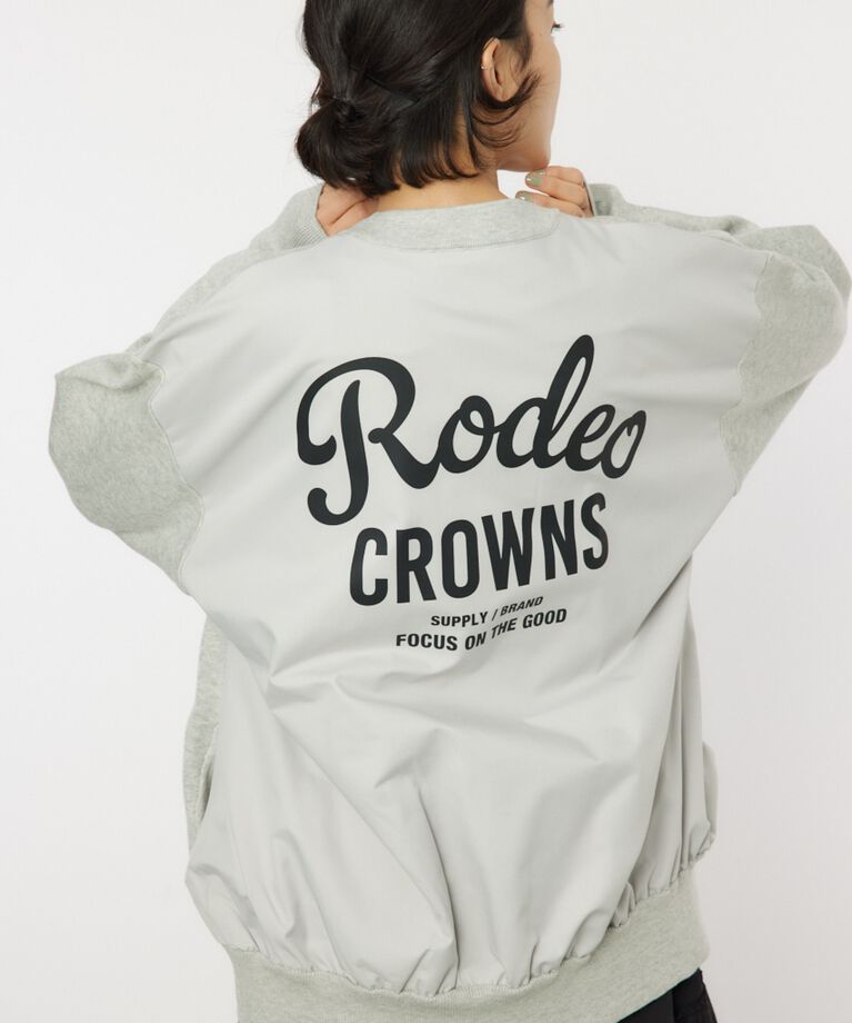 RODEO CROWNS「スウェットライクドッキングニットカーディガン」|カーディガン|