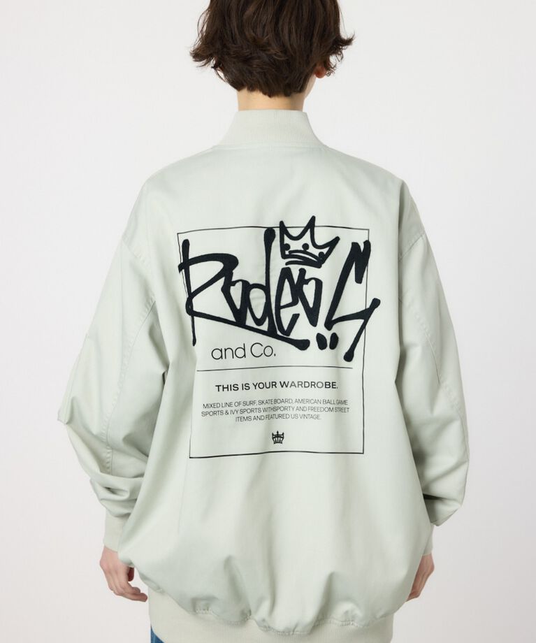RODEO CROWNS「オーバーミリタリーブルゾン」|ブルゾン・スタジャン|