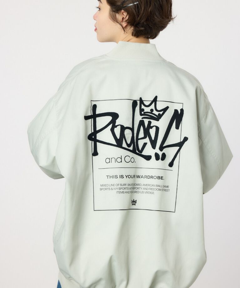 RODEO CROWNS「オーバーミリタリーブルゾン」|ブルゾン・スタジャン|