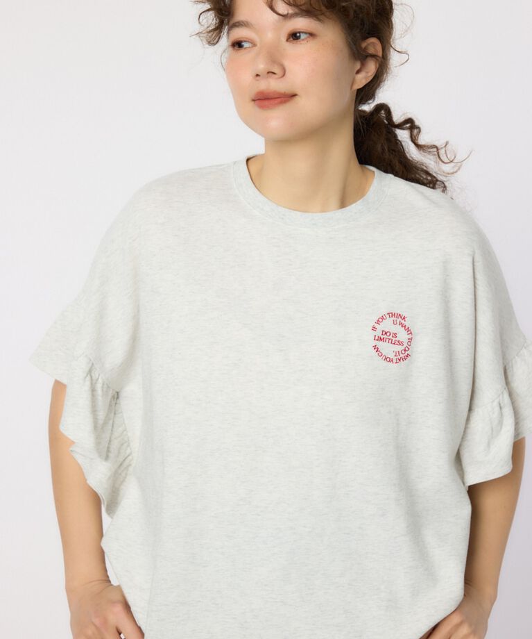 RODEO CROWNS「フリルスリーブトップス」|Tシャツ・カットソー|