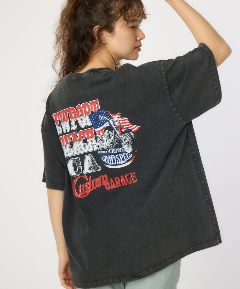RODEO CROWNS「アソートピグメントTシャツ」|Tシャツ・カットソー|BLK