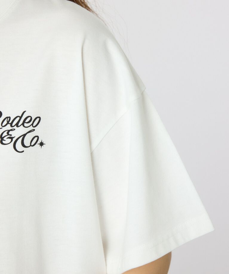 RODEO CROWNS「ラメ糸刺繍ロゴワンピース」|ワンピース|