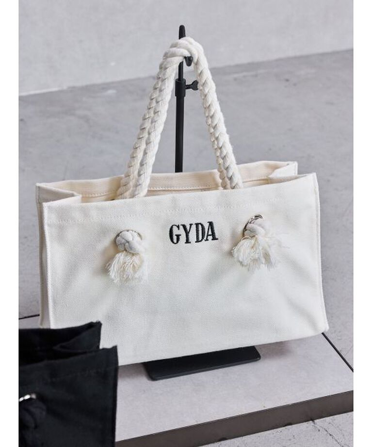 GYDA「GYDAロープＳトートBAG」|トートバッグ|アイボリー