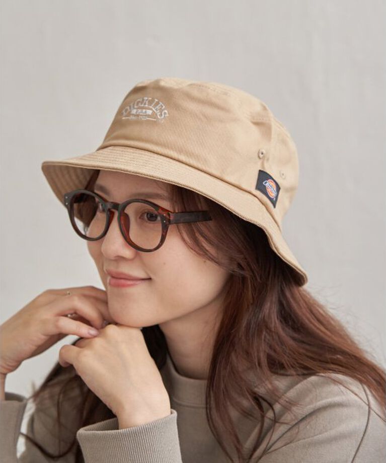 Lbc with Life「Dickies ディッキーズ 刺繍ツイルバケットハット」|その他|ベージュ