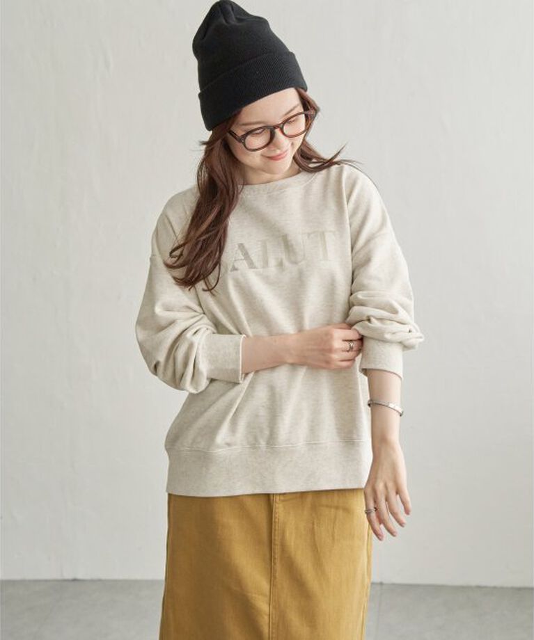 Lbc with Life「ステッチ刺繍ロゴ裏毛プルオーバー」|その他|
