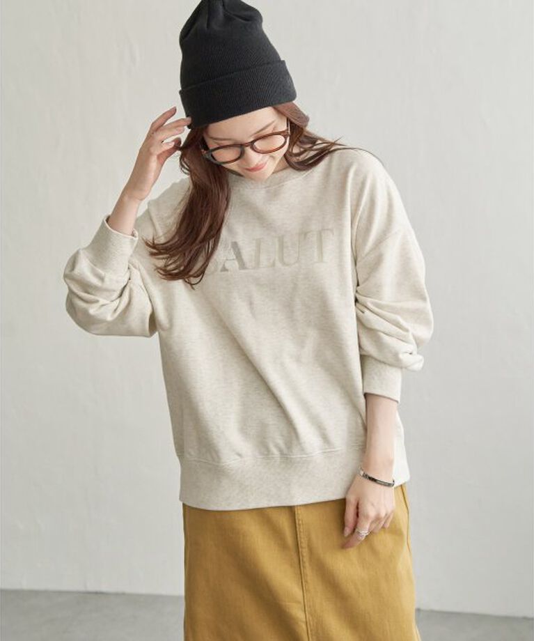 Lbc with Life「ステッチ刺繍ロゴ裏毛プルオーバー」|その他|
