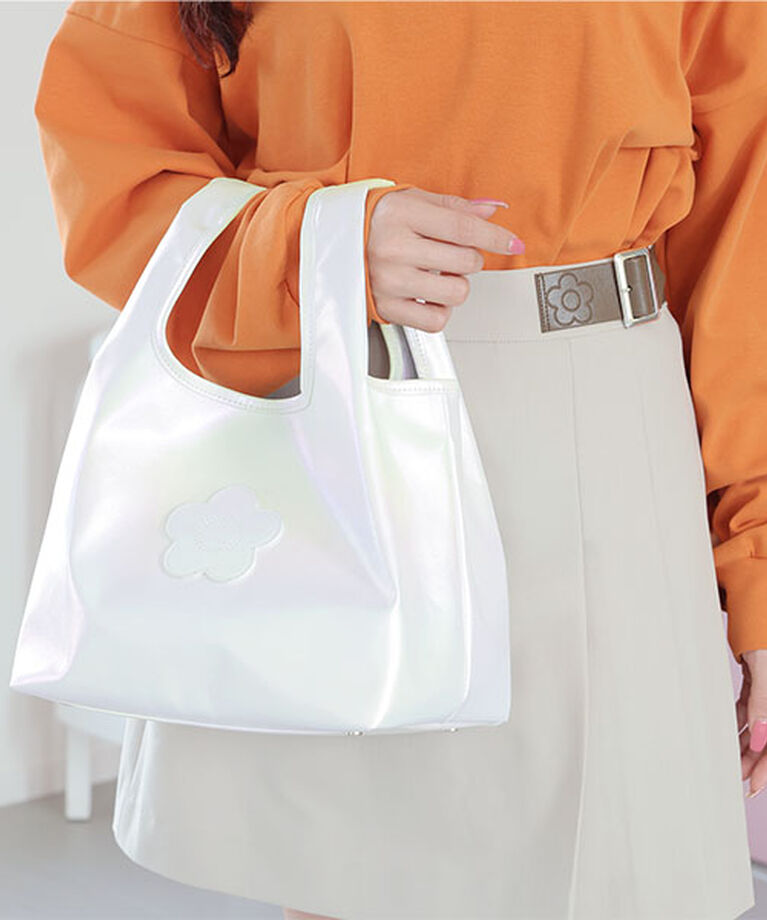 MARY QUANT「オーロラサフィアーノデイジー トート」|トートバッグ|
