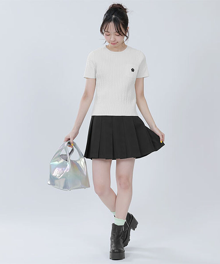 MARY QUANT「オーロラサフィアーノデイジー トート」|トートバッグ|