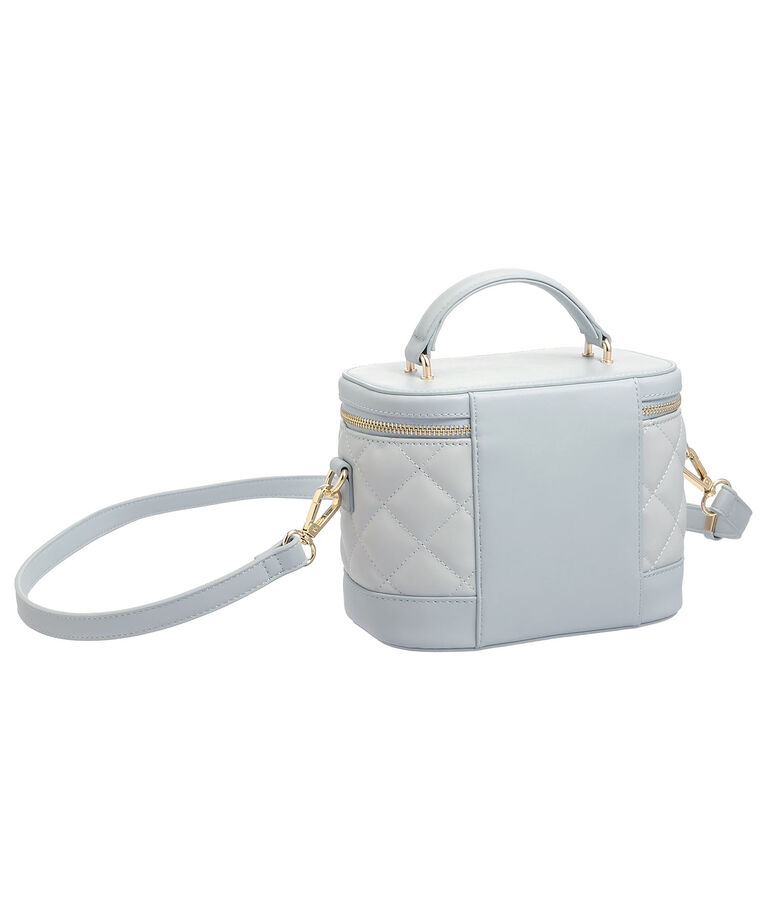 MARY QUANT「デイジーパッチキルトバニティ 2WAYショルダー」|ショルダー・メッセンジャー|