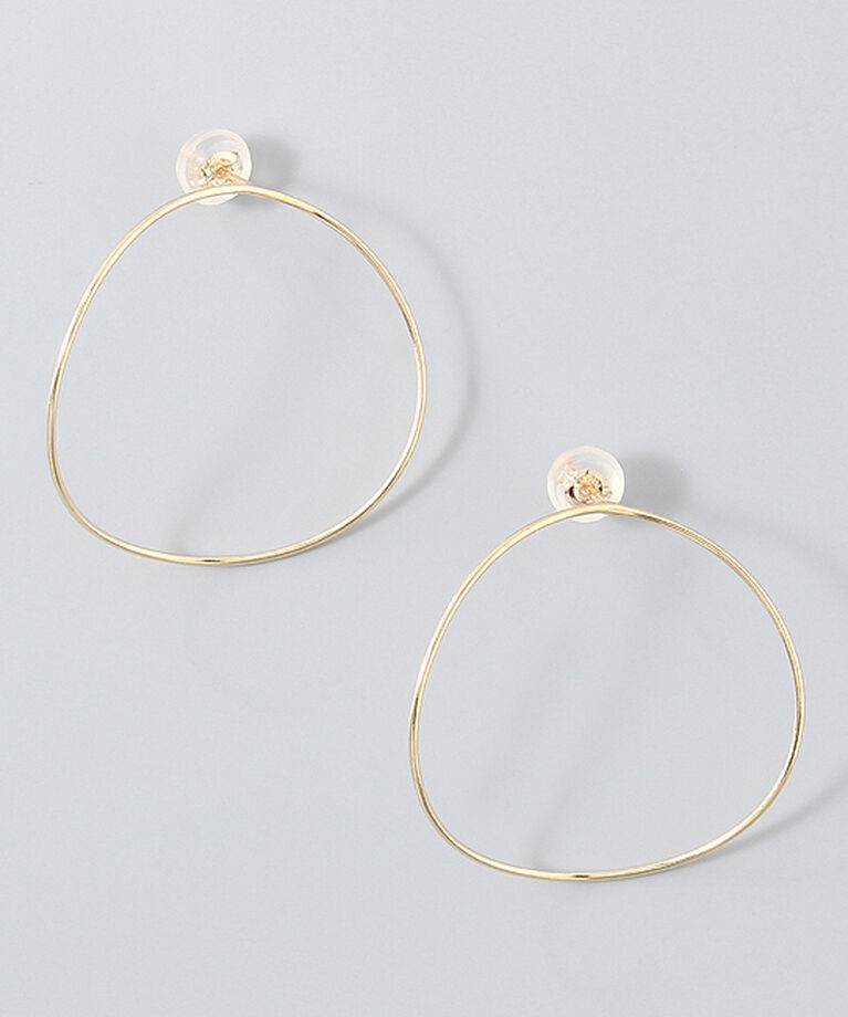 JUPITER「【K10】サークルフープピアス」|ピアス|ゴールド