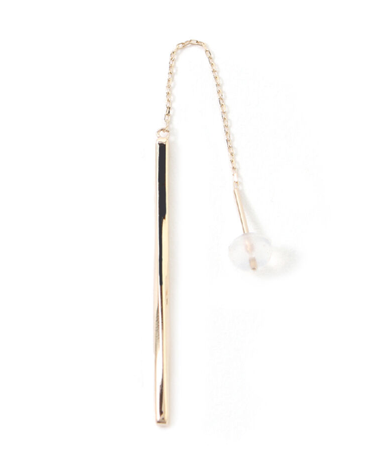 JUPITER「【K10】バーデザインアメリカンピアス」|ピアス|