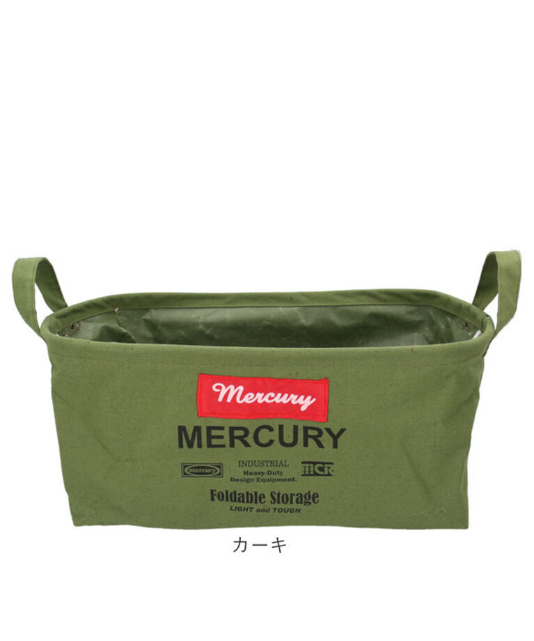 MERCURY「マーキュリー キャンバスバケツ 通販 収納ボックス 布 キャンバス 折りたたみ おしゃれ 雑貨」|その他|