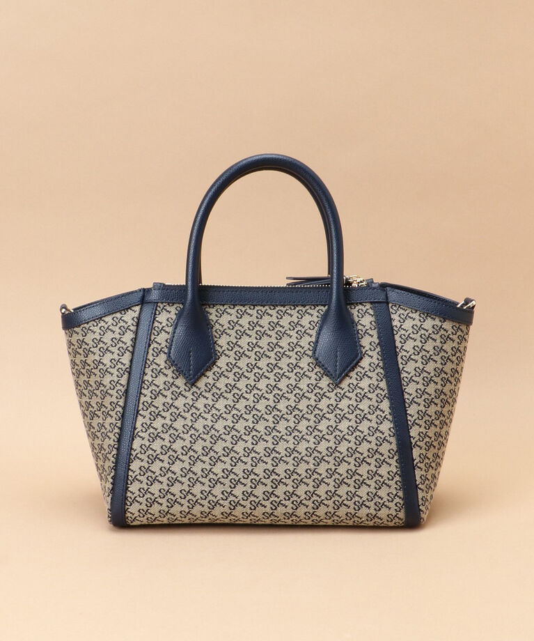 Samantha Thavasa「ST Jacquard サマンサアゼル」|ハンドバッグ|