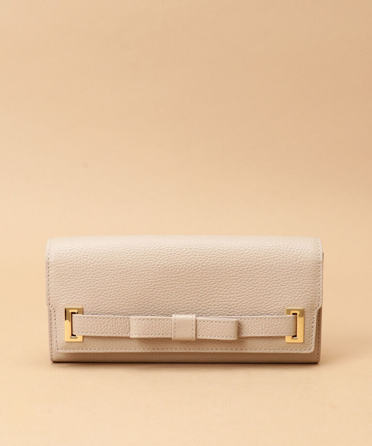 Samantha Thavasa「エムシュシュⅡ 長財布」|財布|グレージュ