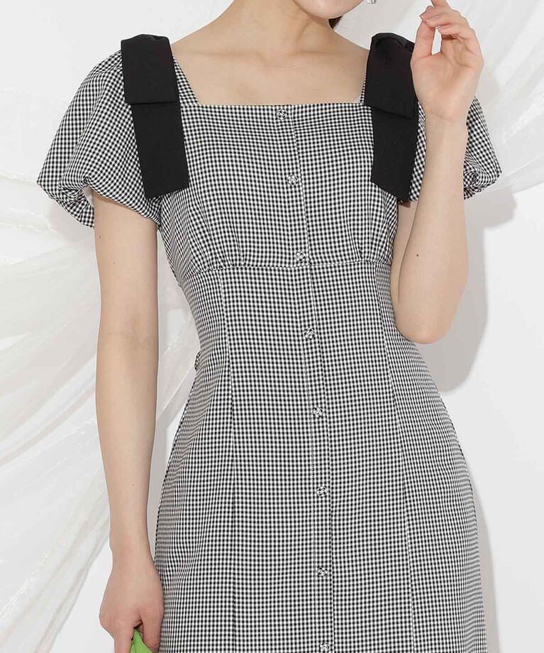 WILLSELECTION「ショルダーリボンマーメイドワンピース」|ワンピース|