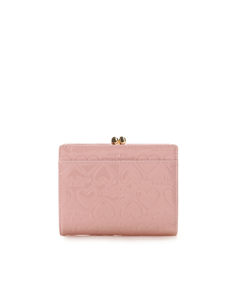 Samantha Thavasa Petit Choice「エナメルハート型押し 折財布」|財布|