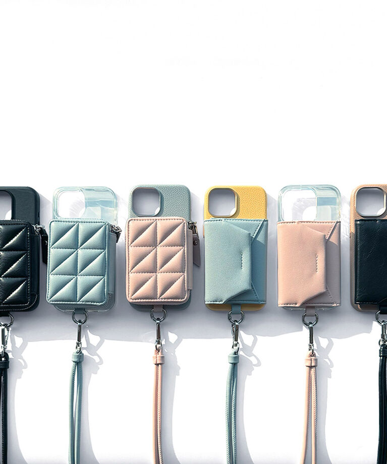 UNiCASE「Mag Shoulder Mini Wallet マグセーフ対応 財布 コインケース ストラップ」|ストラップ|