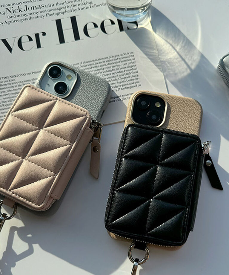 UNiCASE「Mag Shoulder Mini Wallet マグセーフ対応 財布 コインケース ストラップ」|ストラップ|