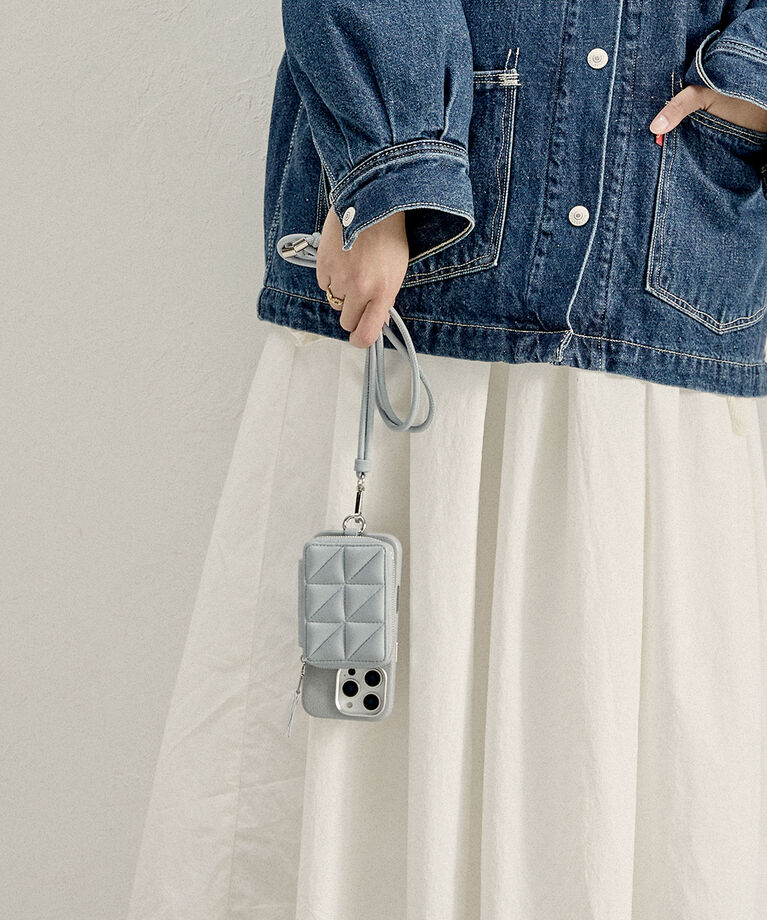 UNiCASE「Mag Shoulder Mini Wallet マグセーフ対応 財布 コインケース ストラップ」|ストラップ|