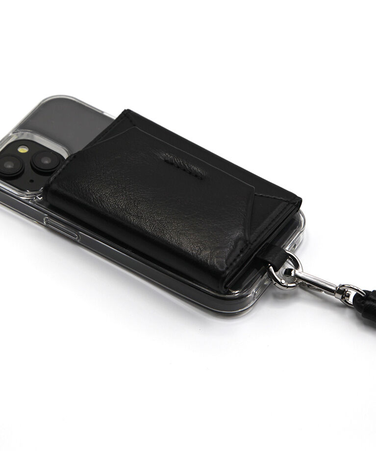 UNiCASE「Mag Shoulder Card Wallet マグセーフ対応 カードケース ストラップ」|ストラップ|