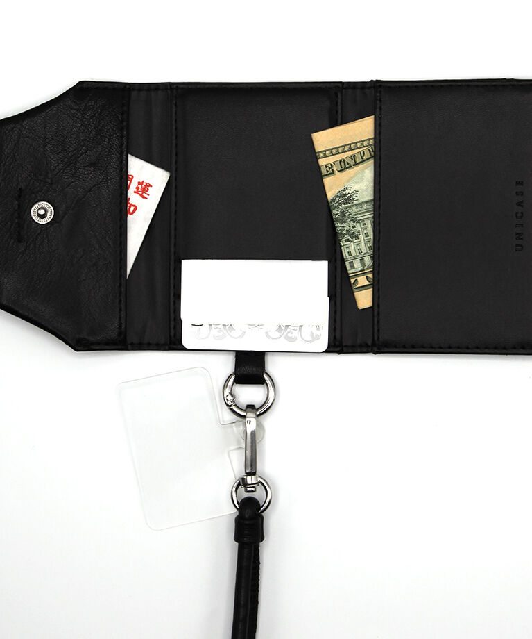 UNiCASE「Mag Shoulder Card Wallet マグセーフ対応 カードケース ストラップ」|ストラップ|