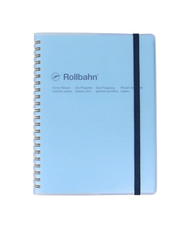 Rollbahn「【リング用】ロルバーンポケット付メモカバー クルールA5」|ステーショナリー|