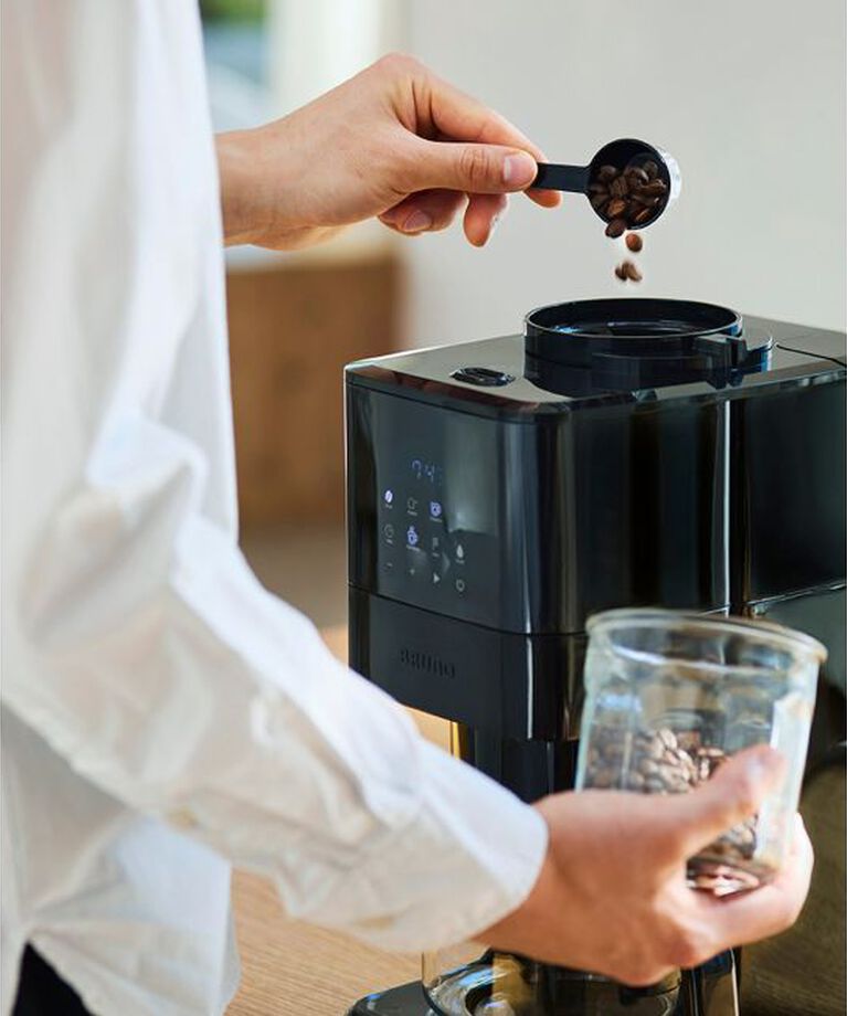 BRUNO「コーン式ミル付き全自動コーヒーメーカー」|電化製品|