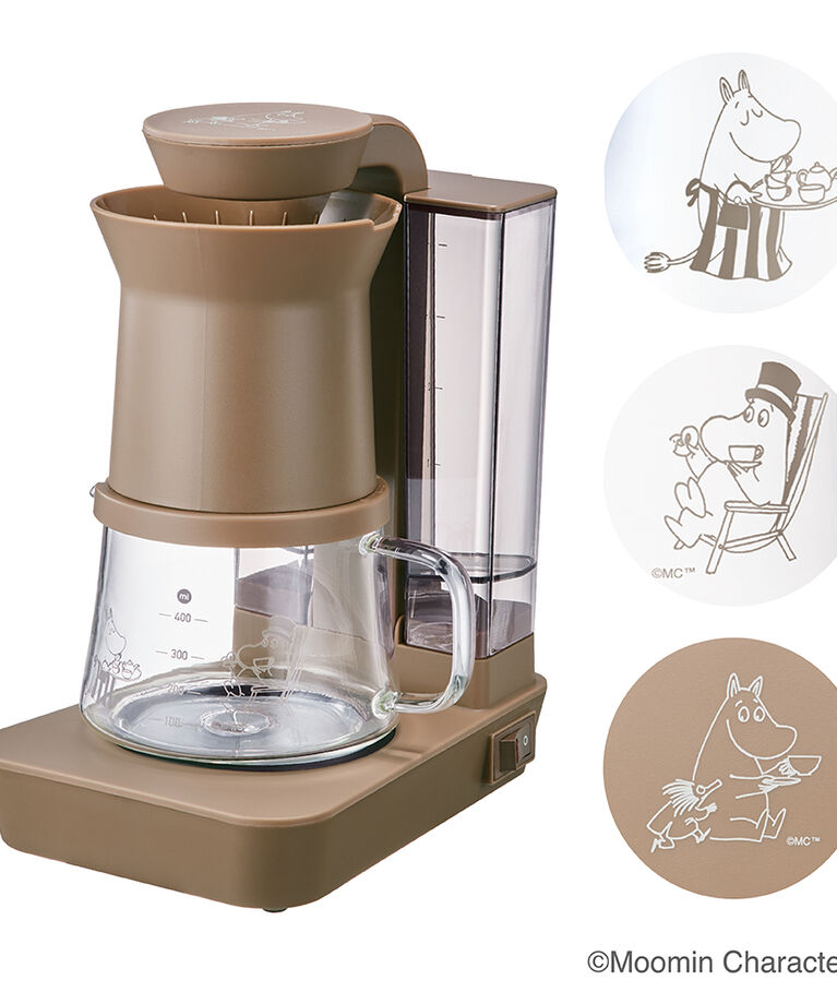 recolte「レコルト レインドリップコーヒーメーカー ムーミン　RDC-1-MO」|食器・キッチングッズ|ブラウン
