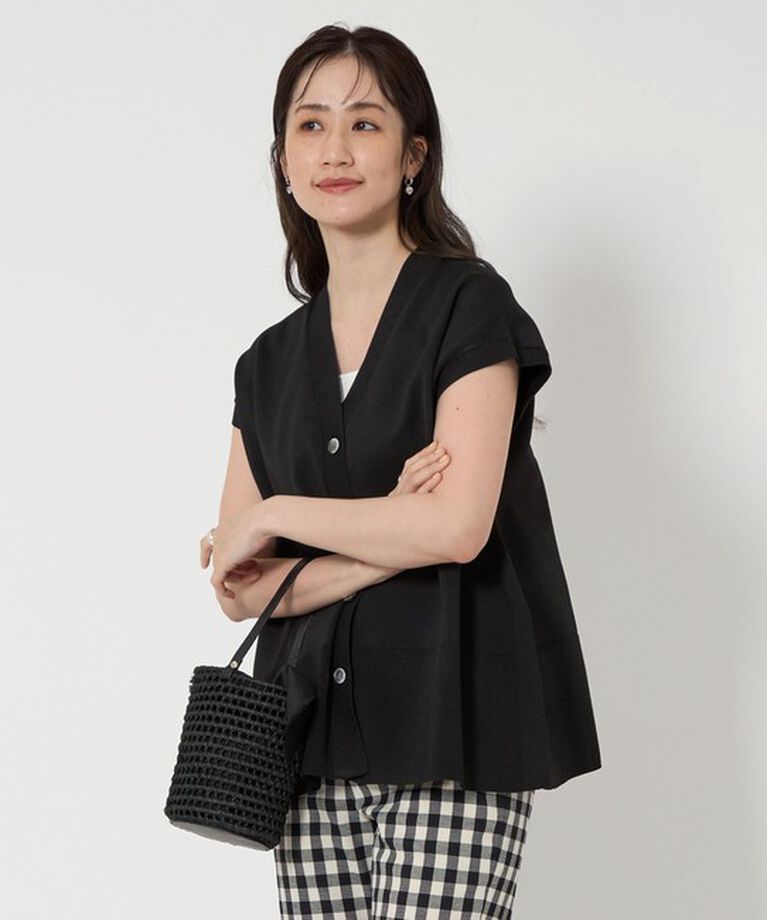 UNITED ARROWS「ミニマル 2WAY ニットベスト」|ニット・セーター|
