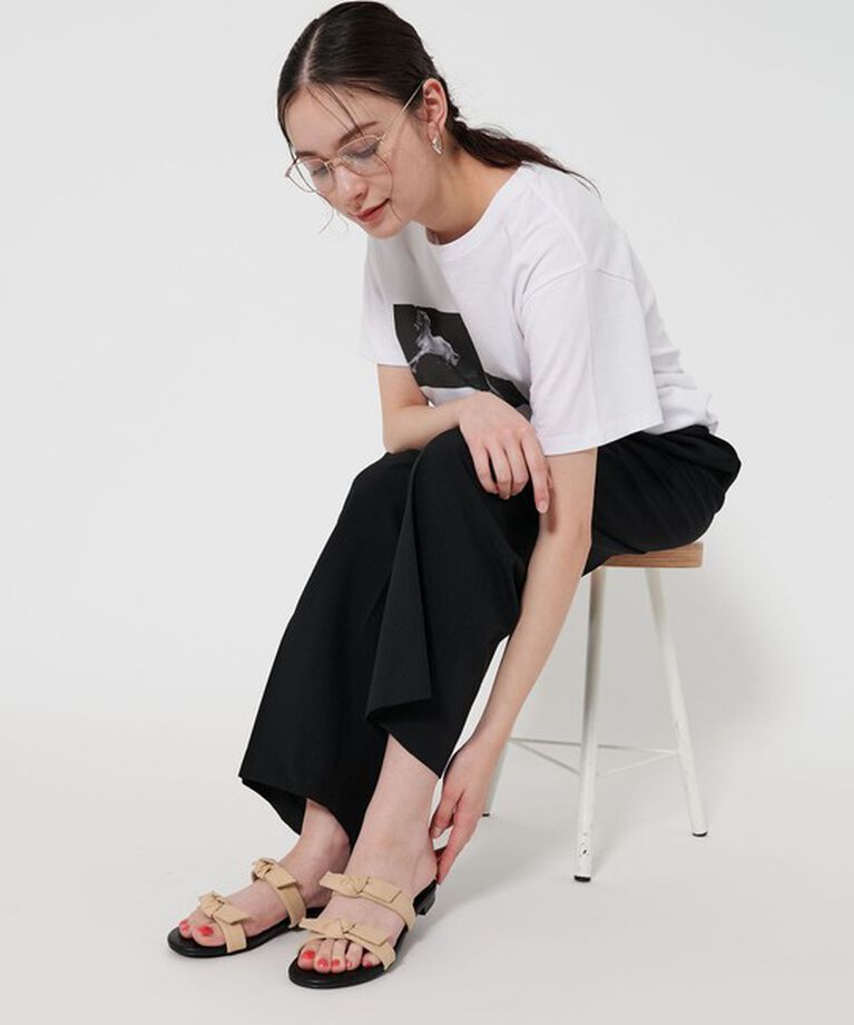 BEAUTY&YOUTH UNITED ARROWS「ダブル リボン サンダル」|サンダル|