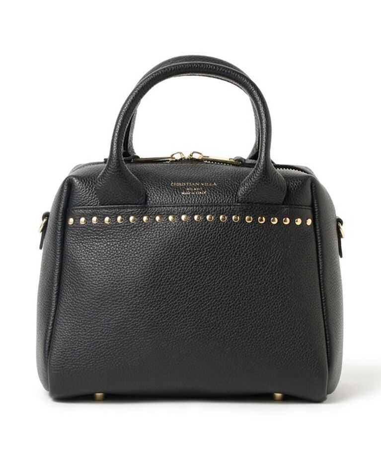 Demi-Luxe BEAMS 「CHRISTIAN VILLA / 別注 スタッズ ボストンバッグ」|トートバッグ|