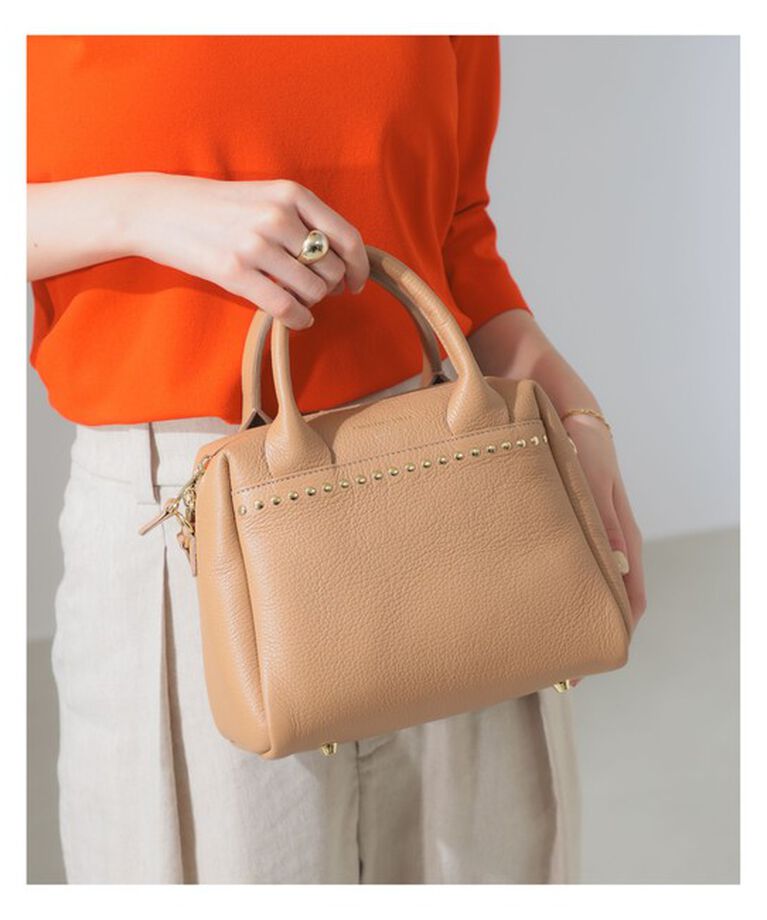 Demi-Luxe BEAMS 「CHRISTIAN VILLA / 別注 スタッズ ボストンバッグ」|トートバッグ|GAUCHO