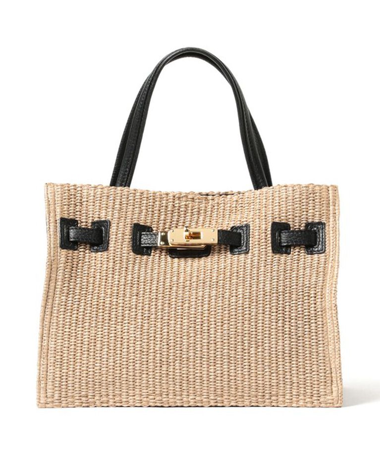 Demi-Luxe BEAMS 「VIOLAd’ORO / ラフィア調 クロア バッグ」|トートバッグ|