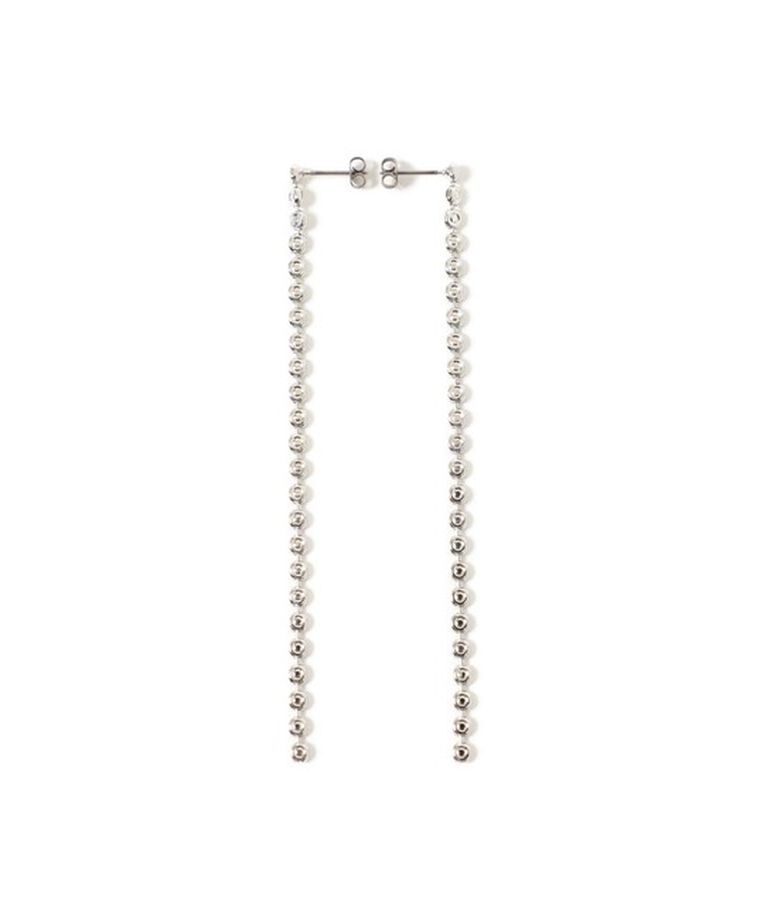 Ray BEAMS 「RBS / シャイン チェーン ロング ピアス」|ピアス|